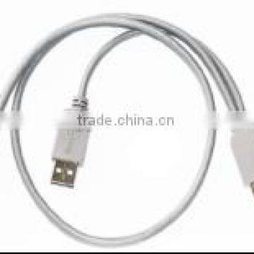 Xinya factory price gray 2AMale to Micro 5pin USB cable 0.6m