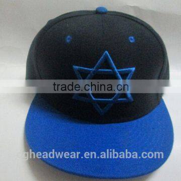 Custom snapback hats wholesale/snapback cap/metal 3d letters snapback hats