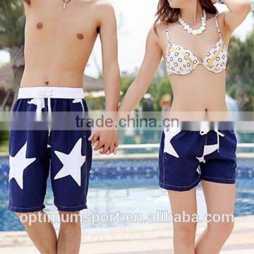 couple beach shorts/custom men's beach shorts/hot sale women's beach shorts