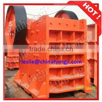 Zhengzhou Hongji 2012 hot jaw crusher with large capacity and good price