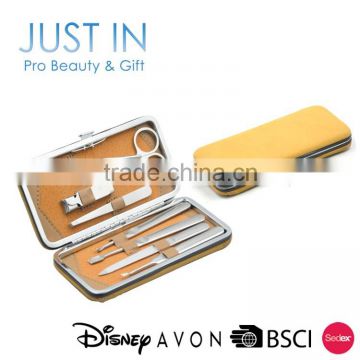 Yellow Briefcase Manicure Set,Gel Nail Manicure Kit,Manicure Pedicure Set