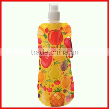 16 OZ or 480ml easy taking portable plastic water bottle