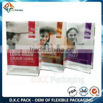 Factory New Food Paper Bag With Window and Zipper in Flat Bottom Shape photo-3
