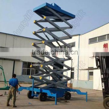 single man mobile scissor lift for sale