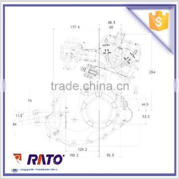 ATV250 Engine Air Cooled Atv Engine Specially for ITALIKA ATV250 Quality Choice photo-3