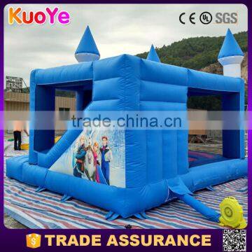 Factory Price Frozen Printing Kids Play House Bounce Slide Inflatable With EN14960 photo-4