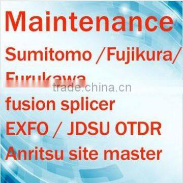 Maintenance and repair service for EXFO OTDR ftb-200/ftb-500/axs-110/max-710b otdr