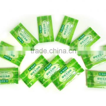 Customized single pack Wet facial tissue