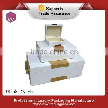 Custom design wood perfume box supplier