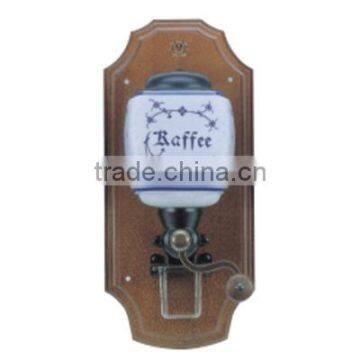 Archaistic Manual Coffee Grinder With Wooden Case photo-3