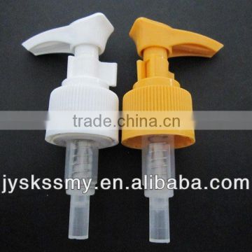 cosmetic packaging plastic lotion shampoo pump