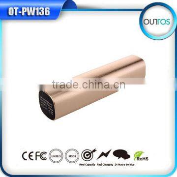 Mobile Phone Accessories Factory in China Portable Power Bank 2600mah