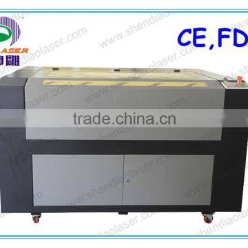 Acrylic/wood/fabric/glass/leather laser engraving machine price for 2015