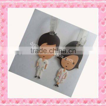pvc clear pvc promotion plastic holders luggage id tags