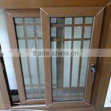 Glass PVC window PVC sliding window