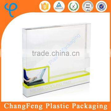 Transparent pet plastic laptop packaging box