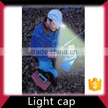 Black led lighted hats and caps