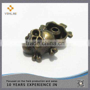 Bronze skull zinc alloy rivet made in China