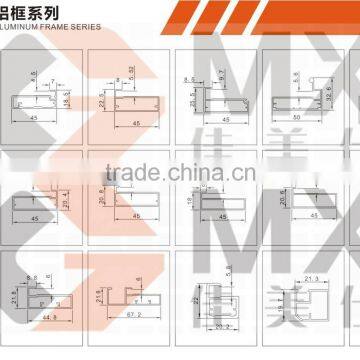 kitchen cabinet door aluminium profile high quality