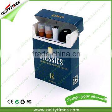 Best selling Ocitytimes VAPORIZER CARTRIDGE EMPTY/ Refilled Disposable Cartomizer Kits/e-cigarette disposable cartridge