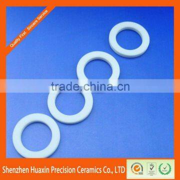 Industrial wear resistance mirro surface 99% al2o3 alumina ceramic seal ring