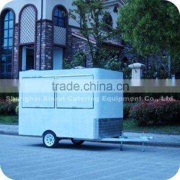 2013 High Quality Mini Spiral Potato Chips Kiosk Truck Cart Maker with Tow bar XR-FV300 A