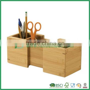 Bamboo pen holder ,wood tools holder