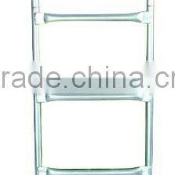kids climbing ladder for trampoline with three steps and two swivel head in 90 degree