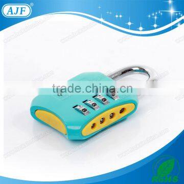 AJF High quality 4-digit big changing combination number lock for fitness club gym locker or cabinets