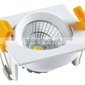 2016 New Hot Selling Aluminum Round Square 3w,6w,9w,12w,24w Cheap Price Led Downlight Supplier's Choice photo-2