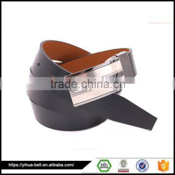 2016 factory classical customized business man leather belt with metal belt                        
                                                                                Supplier's Choice