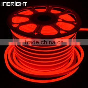 mini 8*15mm ultra thin red led neon rope light