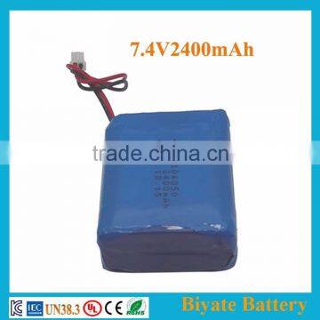 Best Selling 104050 2400mAh 7.4V Lipo Battery for Heating Vest photo-3