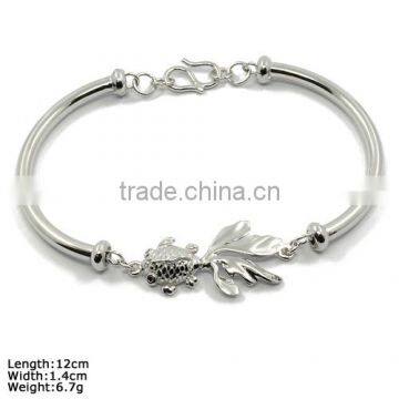 [XSL-321] 925 Silver Jewelry Sterling Silver Bracelet Silver Fish Bracelet