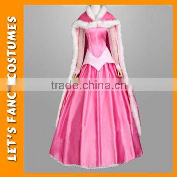 PGWC2624 Sleeping beauty princess aurora costume adult fancy dress up party costume