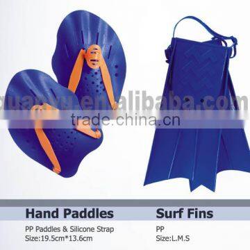 Hand Paddles and Surf Fins