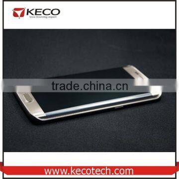 Four Color Tempered Glass Protector For Samsung Galaxy S6 Edge Outer Screen Film Protector