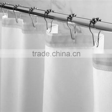 Home and hotels quality 100% nylon fabric showe curtain                        
                                                Quality Choice