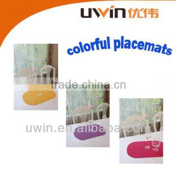 eco friendly foam pvc colorful placemats