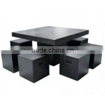 Marble Coffee Table Hand Sculpture Carving Stone For Resort, House And Garden