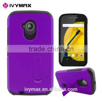 Purple color mobile case for motorola e2 cell phone accessories