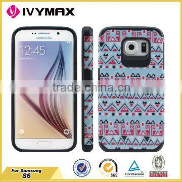 Different painted pattern cell phone case for samsung galaxy s6