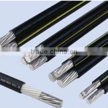 0.6/1kv AAC /XLPE Aerial Bundle Cable Twisted Overhead Line Cable