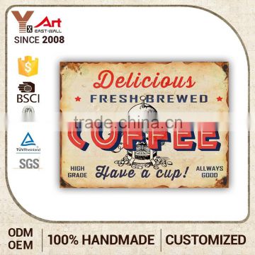 Design Your Own Wall Art Delicious Coffee Stencil Wall Plaque