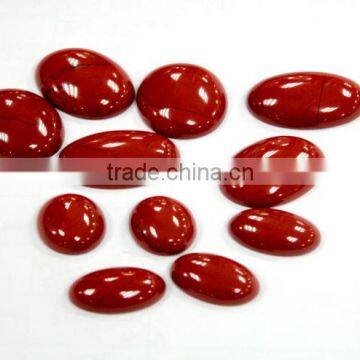 Red Jasper oval cabs-loose red gemstone and semi precious stone cabochon beads for jewelry components