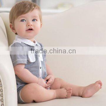 DB962 dave bella 2014 summer baby product baby clothing wholesale price baby bodysuit baby romper