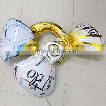 Wholesale Champagne Balloon Foil Helium Balloons for Party Supplier photo-6
