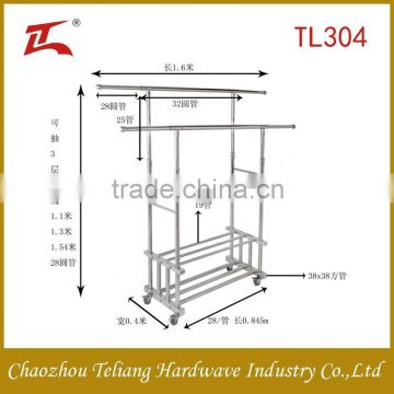 NEW products adjustable stand folding hanging clothes rack,rustless clothes airer with super quality and reasonable price