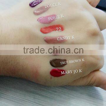 2016 New Arrived High Quality Kylie Jenner Lip Kit Lip Gloss Liquid Lipstick Matte 8 Colors in Stock photo-3