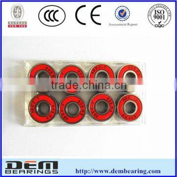 Skate Bearing 608 With 4 Bearing Spacers 8pcs Speed Washer photo-5